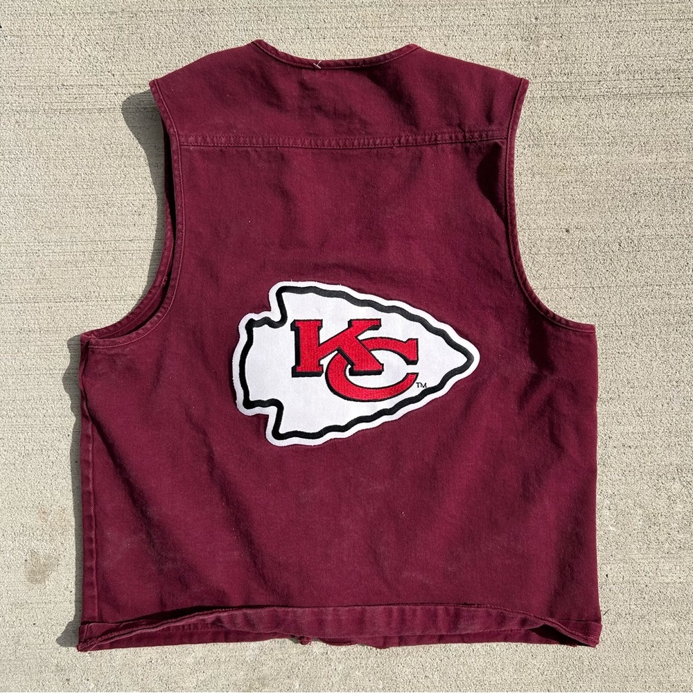 Kansas City Chiefs Maroon Vest